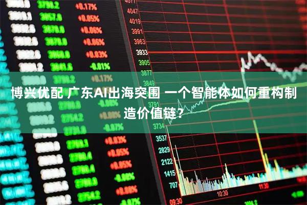 博兴优配 广东AI出海突围 一个智能体如何重构制造价值链？